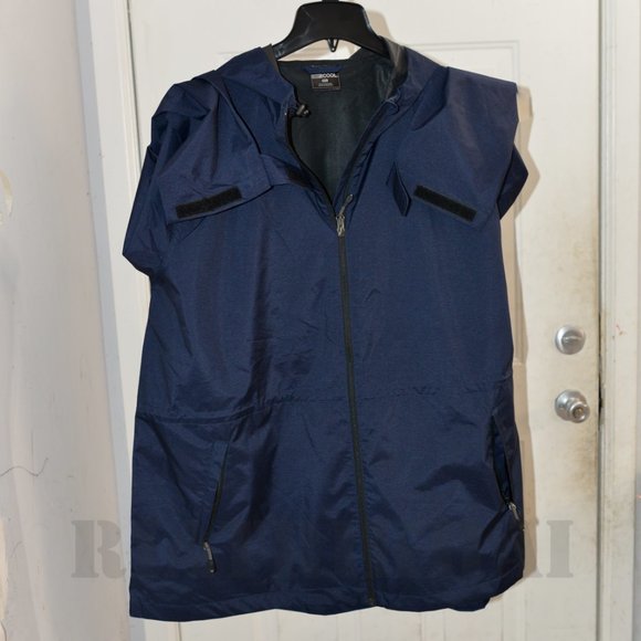 Women’s Nwt 32 Degrees Lightweight Windbreaker Hooded Anorak Jacket - Picture 9 of 9